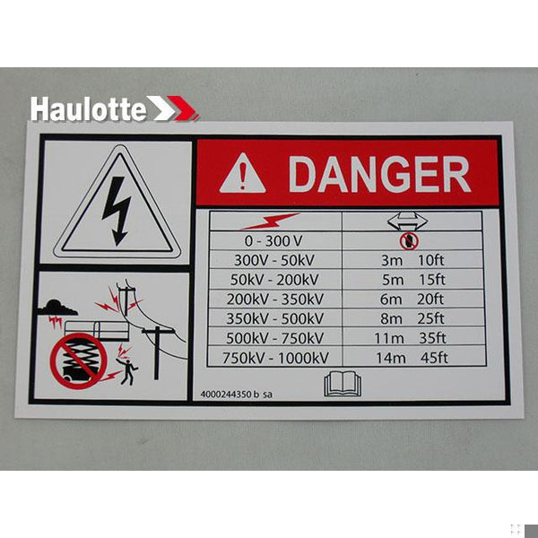 Haulotte Part 4000244350 Image 1