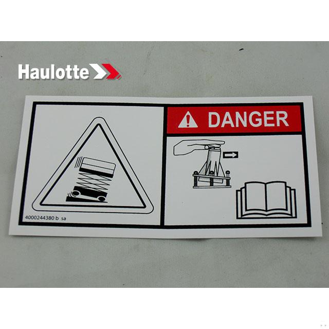 Haulotte Part 4000244380 Image 1