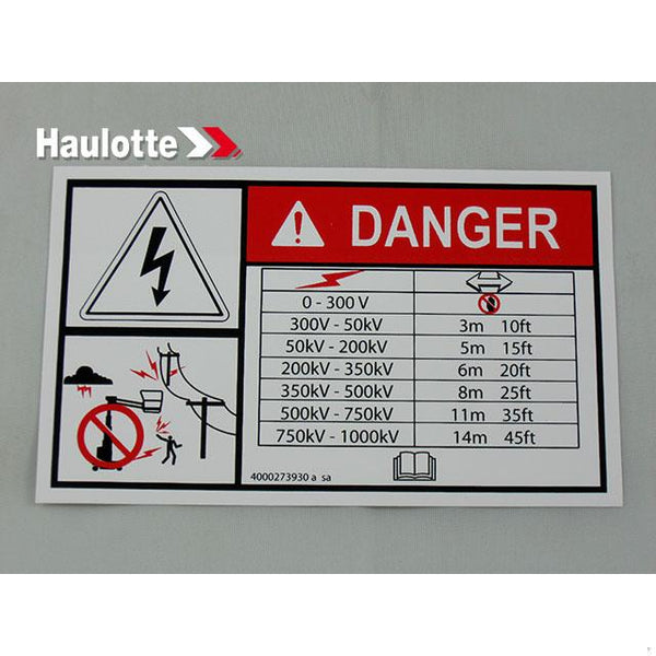 Haulotte Part 4000273930 Image 1