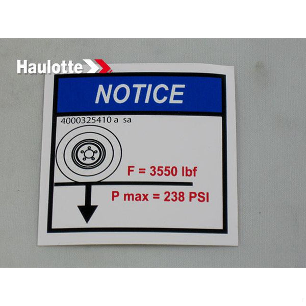 Haulotte Part 4000325410 Image 1