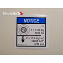 Haulotte Part 4000326220 Image 1