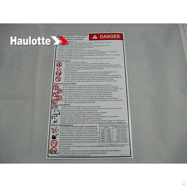 Haulotte Part 4000326310 Image 1