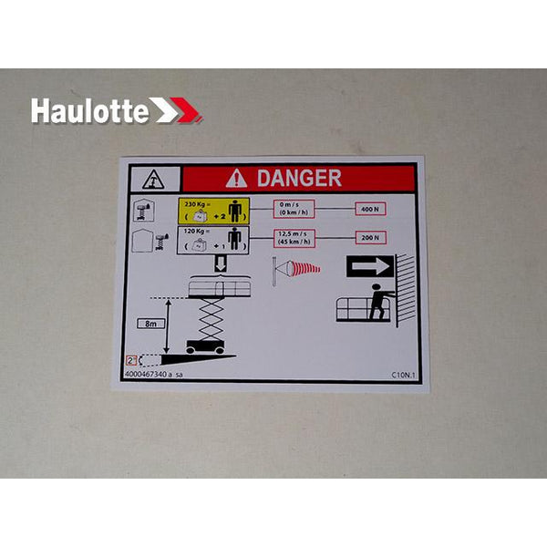Haulotte Part 4000467340 Image 1