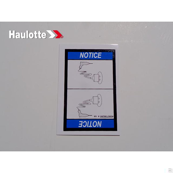 Haulotte Part 4000708280 Image 1