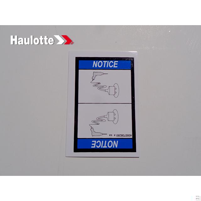 Haulotte Part 4000708280 Image 1