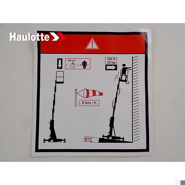 Haulotte Part 4000713010 Image 1
