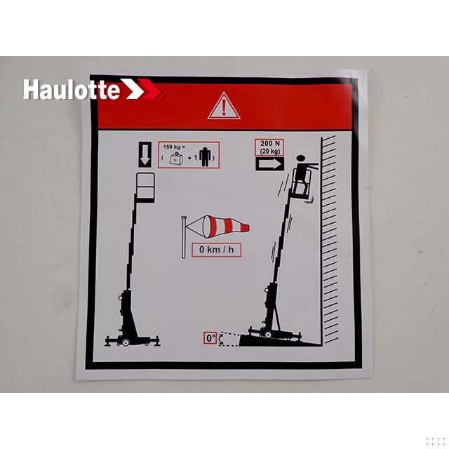 Haulotte Part 4000713010 Image 1