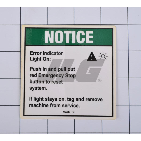 JLG Part 46238 Image 1