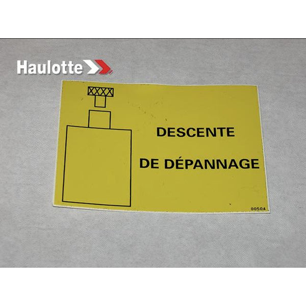 Haulotte Part ABM00504 Image 1