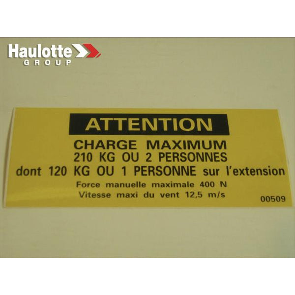 Haulotte Part ABM00509 Image 1