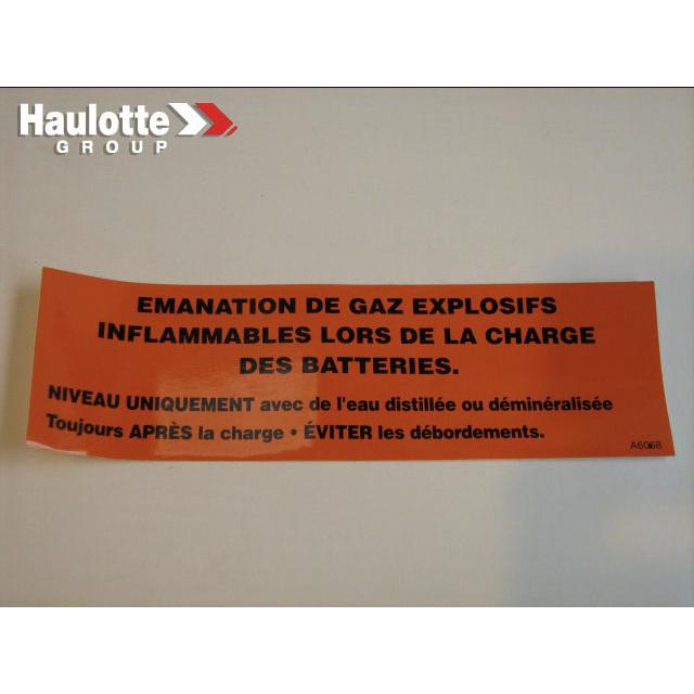 Haulotte Part ABMA6068 Image 1