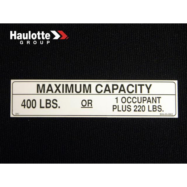 Haulotte Part B06-00-0002 Image 1