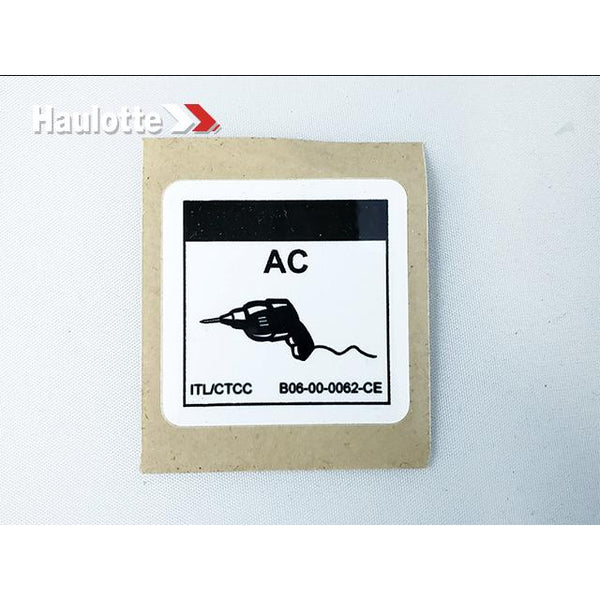 Haulotte Part B06-00-0062-CE Image 1