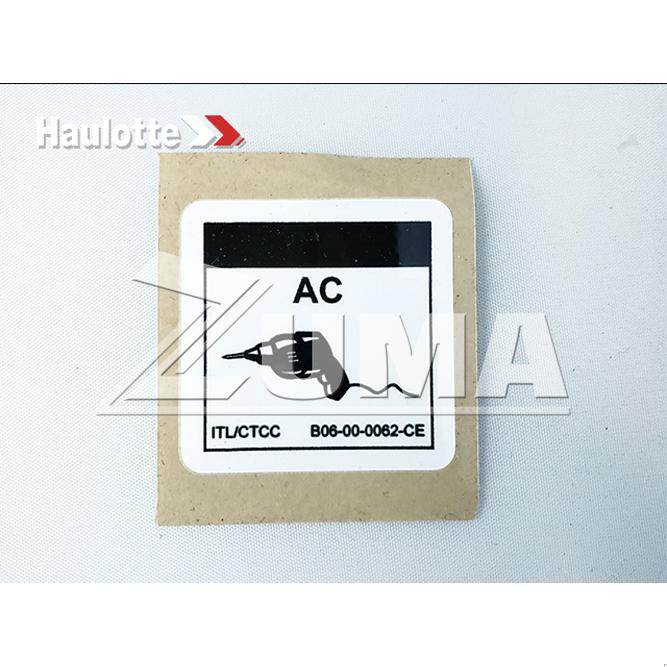 Haulotte Part B06-00-0062-CE Image 2
