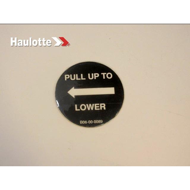 Haulotte Part B06-00-0089 Image 1
