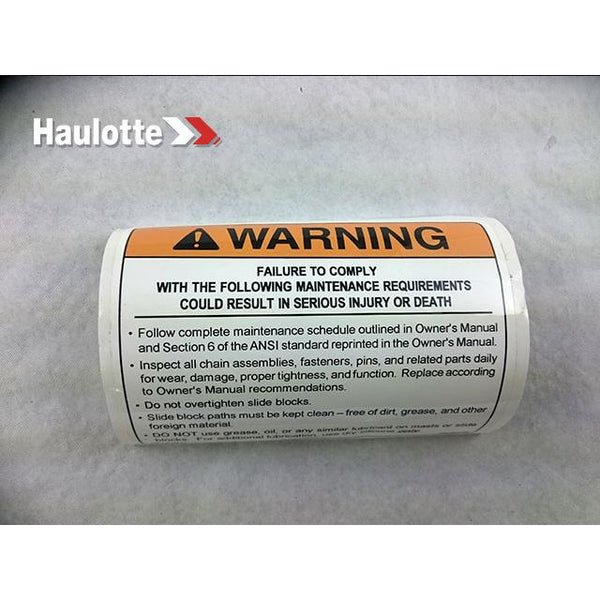 Haulotte Part B06-00-0138 Image 1