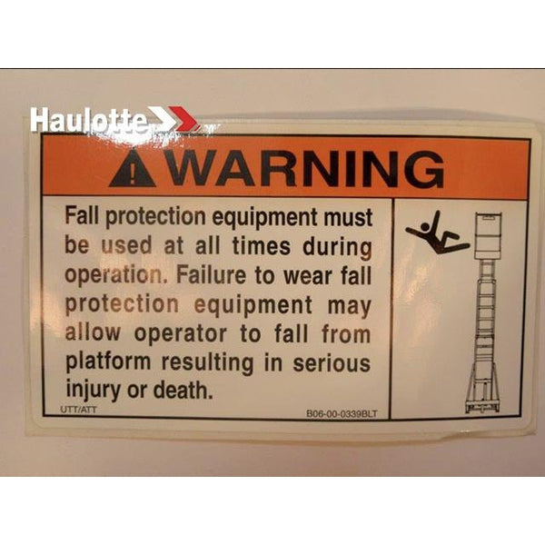 Haulotte Part B06-00-0339BLT Image 1