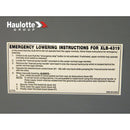 Haulotte Part B06-00-0465 Image 1