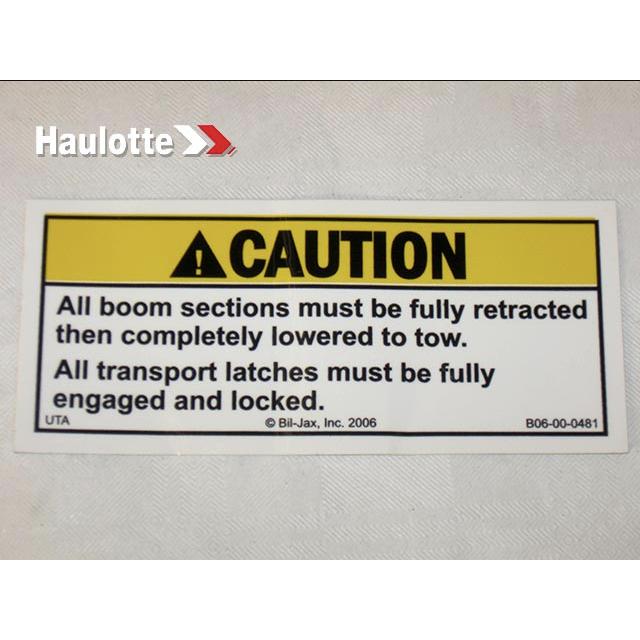 Haulotte Part B06-00-0481 Image 1