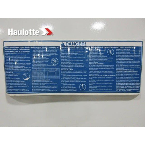 Haulotte Part B06-00-0505-FC Image 1