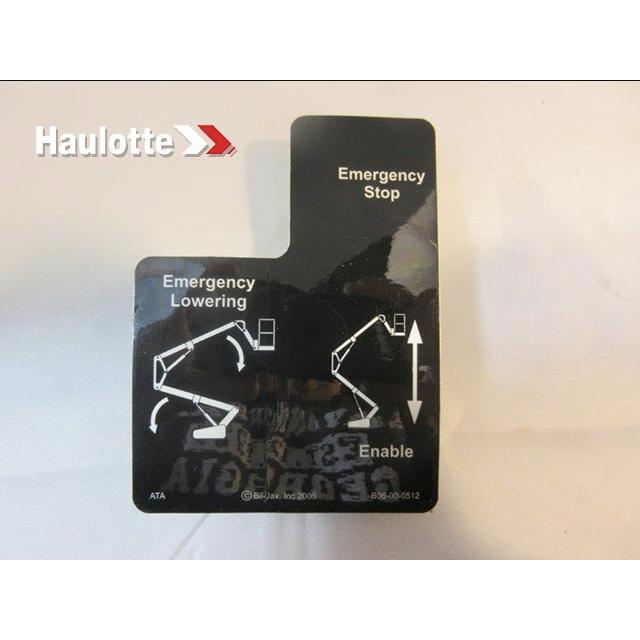 Haulotte Part B06-00-0512 Image 1