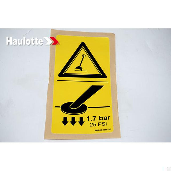 Haulotte Part B06-00-0568-CE Image 1